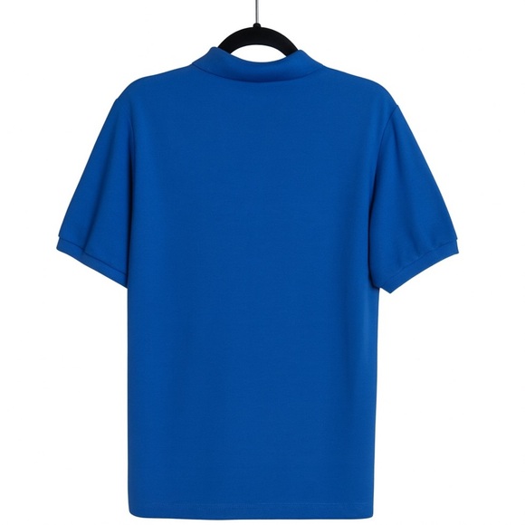 Bud Light Men's Anvil Size Medium Blue Mesh Tech Golf Polo Cotton/Polyester - Picture 2 of 2